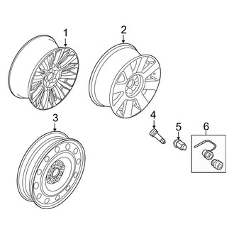 Lincoln OE - Wheels (18"), (3.5L / 3.7L)