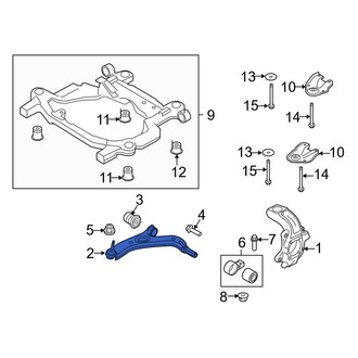 Lincoln OE - Front Left Suspension Control Arm