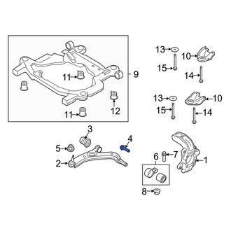 Lincoln OE - Automatic Transmission Mount Bolt