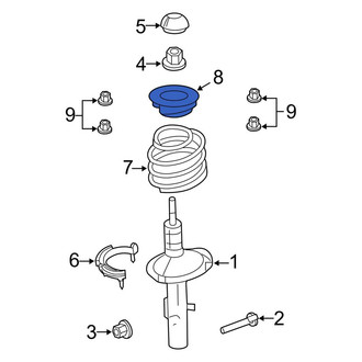 Lincoln OE - Front Suspension Strut Mount