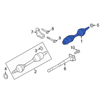 Lincoln OE - Front Right CV Axle Assembly