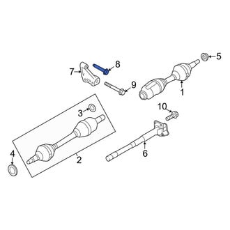 Lincoln OE - CV Intermediate Shaft Bolt