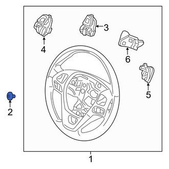 Lincoln OE - Steering Wheel Bolt