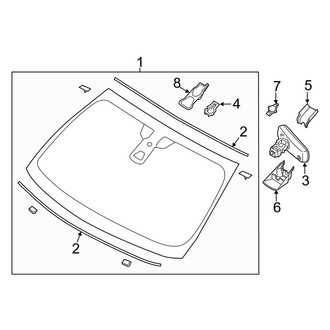 Lincoln OE - Windshield & Components