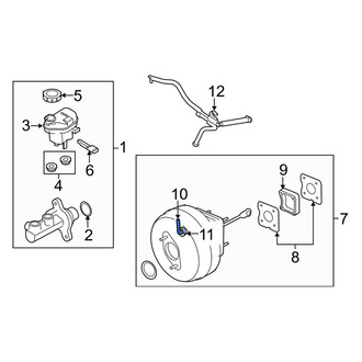 Lincoln OE - Power Brake Booster Check Valve