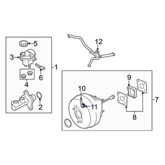 Lincoln OE - Power Brake Booster Grommet