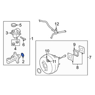 Lincoln OE - Brake Master Cylinder Gasket