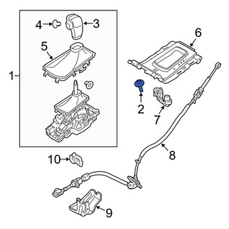 Lincoln OE - Automatic Transmission Shift Lever Bolt