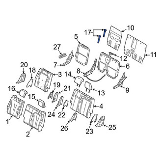Lincoln OE - Center Headrest Guide