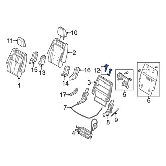 Lincoln OE - Center Headrest Guide