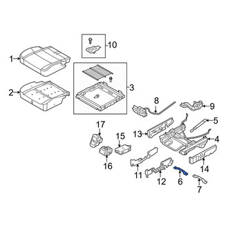 Lincoln OE - Right Seat Track Brace