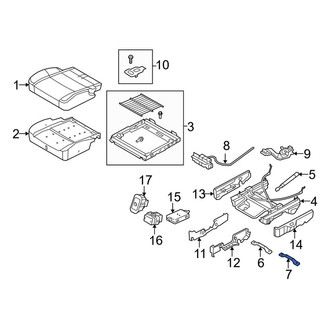 Lincoln OE - Left Seat Track Brace