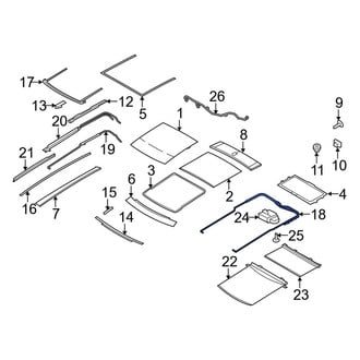 Lincoln OE - Sunroof Frame