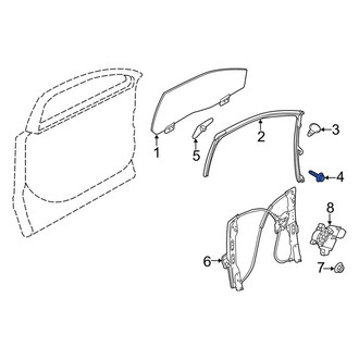 Lincoln OE - Fender Support Bolt