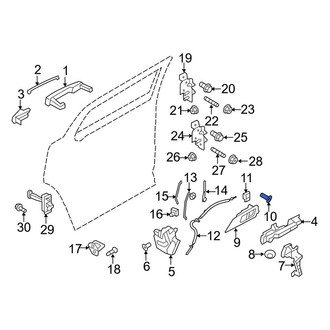 Lincoln OE - Fender Liner Screw
