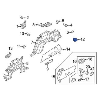 Lincoln OE - Rear Upper Tie Down Hook