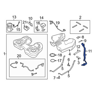 Lincoln OE - Fuel Tank Filler Neck