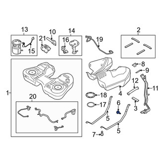 Lincoln OE - Quarter Panel Splash Shield Clip