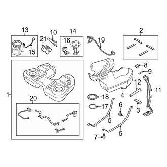 Lincoln OE - Fuel System Components