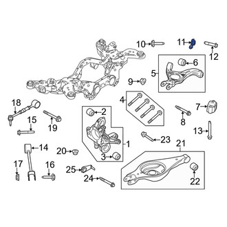 Lincoln OE - Upper Suspension Control Arm Nut