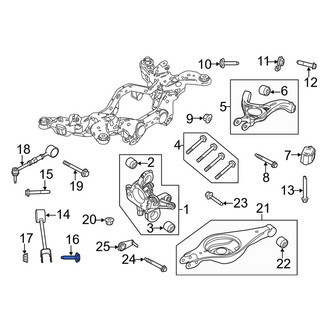 Lincoln OE - Suspension Track Bar Bolt
