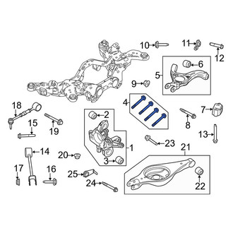 Lincoln OE - Suspension Knuckle Bolt