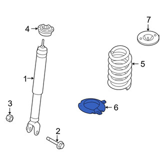 Lincoln OE - Rear Lower Coil Spring Insulator