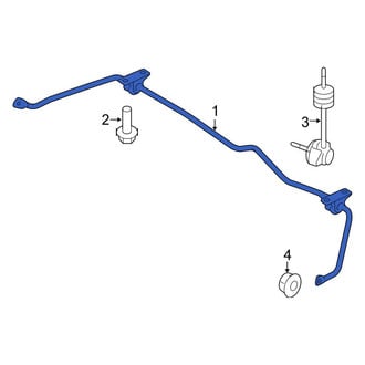 Lincoln OE - Rear Suspension Stabilizer Bar