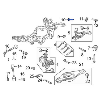 Lincoln OE - Front Suspension Control Arm Bolt