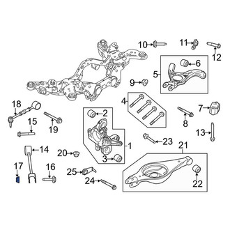 Lincoln OE - Suspension Track Bar Nut