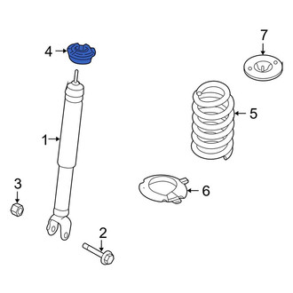 Lincoln OE - Suspension Shock Absorber Mount Insulator