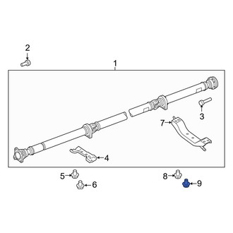 Lincoln OE - Radiator Support Panel Bolt