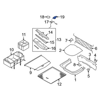 Lincoln OE - Spare Tire Nut