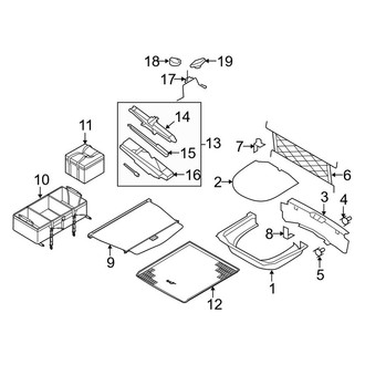 Lincoln OE - Rear Body & Floor - Interior Trim