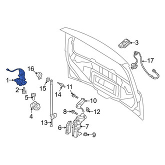 Lincoln OE - Rear Liftgate Latch