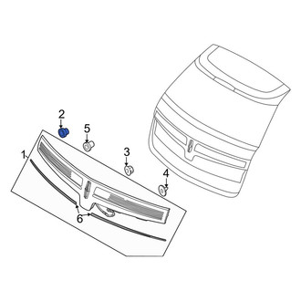 Lincoln OE - Tail Light Nut