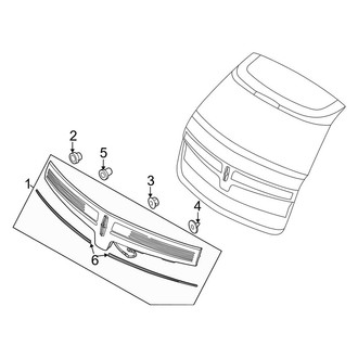 Lincoln OE - Rear Lamps - Backup Lamps