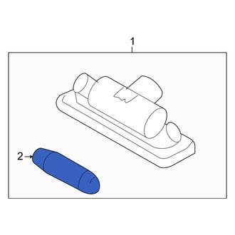 Lincoln OE - License Plate Light Bulb