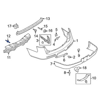 Lincoln OE - Bumper Cover Rivet