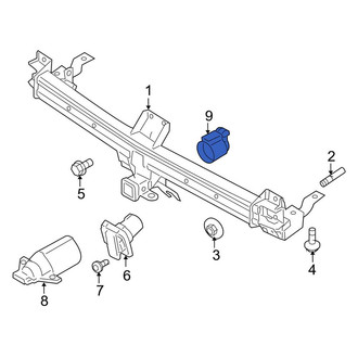 Lincoln OE - Rear Trailer Tow Harness Connector
