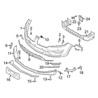 Lincoln OE - Grille Emblem Nut