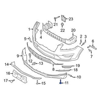 Lincoln OE - Grille Reinforcement Screw