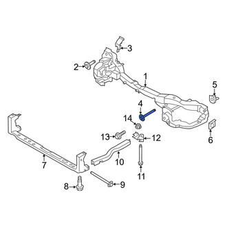 Lincoln OE - Radiator Support Tie Bar Bolt