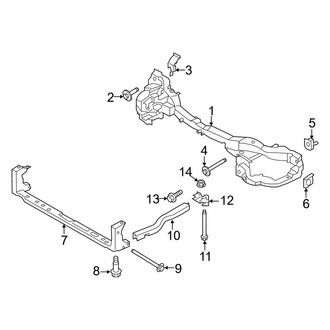 Lincoln OE - Radiator Support