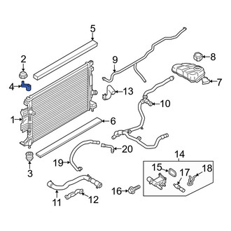 Lincoln OE - Radiator Mount Bracket