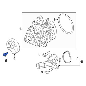 Lincoln OE - Engine Water Pump Pulley Bolt