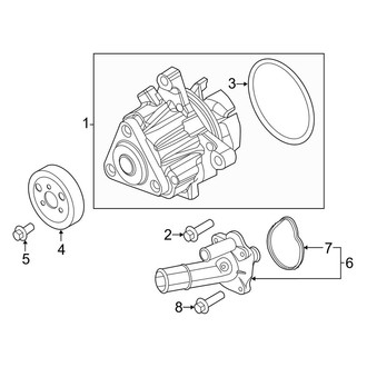 Lincoln OE - Cooling - Water Pump (2.0L)