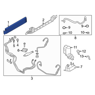 Lincoln OE - Automatic Transmission Oil Cooler