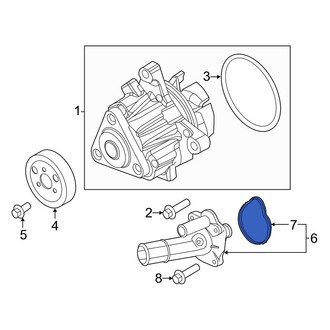Lincoln OE - Engine Coolant Thermostat Gasket