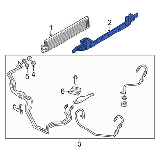 Lincoln OE - Automatic Transmission Oil Cooler Bracket